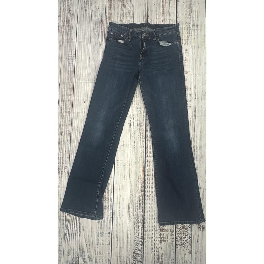 Lucky Brand Sweet Jean Womens 8/29 Dark Wash Mid Rise Bootcut Denim Blue Jeans
